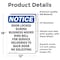 Signmission Door Locked During Business Hours, 12 in W x Rectangle, Vinyl Decal OS-2PACK-NS-D-1218-V-11492 - alternate 3